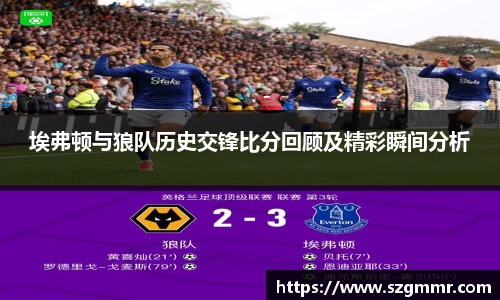 埃弗顿与狼队历史交锋比分回顾及精彩瞬间分析