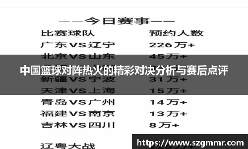 中国篮球对阵热火的精彩对决分析与赛后点评